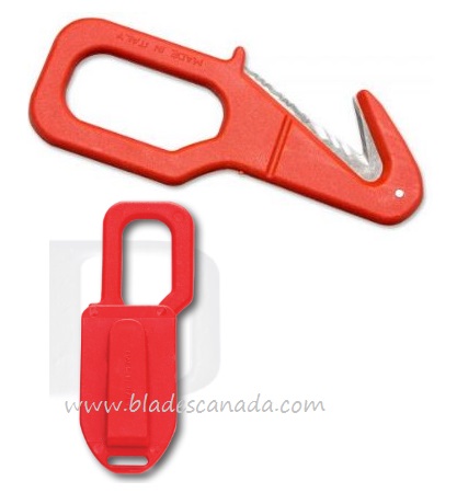 Fox Italy FKMD Rescue Tool Folding Knife, Orange/Red, FX-640/1