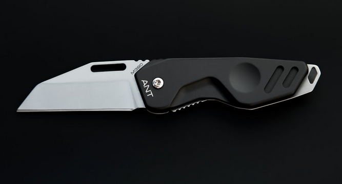 Extrema Ratio Ant Framelock Folding Knife, M390 SW, Aluminum Black