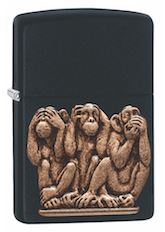 Zippo Three Monkeys Lighter, 29409