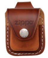 Zippo Leather Lighter Loop Pouch, Brown, LPLB
