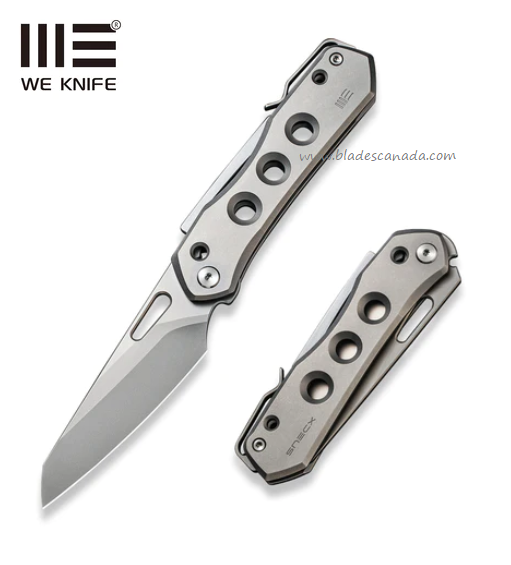 WE Knife Vision R Folding Knife, CPM 20CV, Titanium, 21031-1