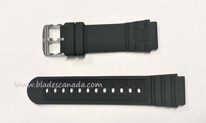 Luminox FP2201.20Q PU Watch Strap Black, Steel Buckle