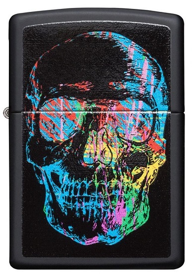 Zippo Colourful Skull Lighter, 28042
