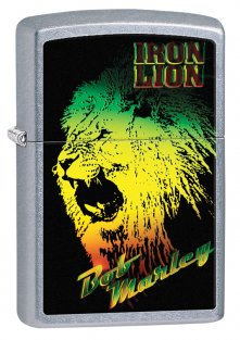 Zippo Bob Marley Iron Lion Lighter, 28844