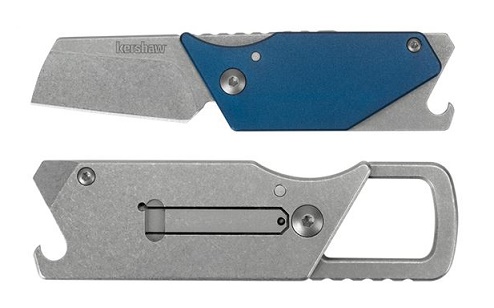 Kershaw Sinkevich Pub Tool Folding Knife, Aluminum Blue, K4036BLU