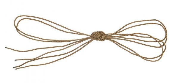 5.11 Braided Nylon Replacement Shoelaces - Coyote [Clearance Size M]