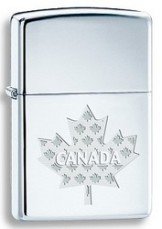Zippo Canadian Maple Leaf Lighter, 61690