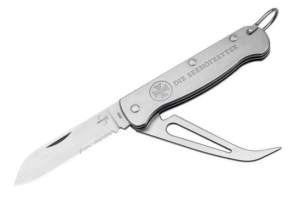 Boker Plus Seenotretter 01 Slipjoint Folding Knife w/Tool, 4116 Steel, 01BO547