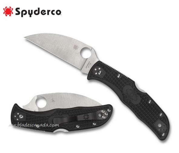 Spyderco Endela Folding Knife, VG10 Wharncliffe, FRN Black, C243FPWCBK