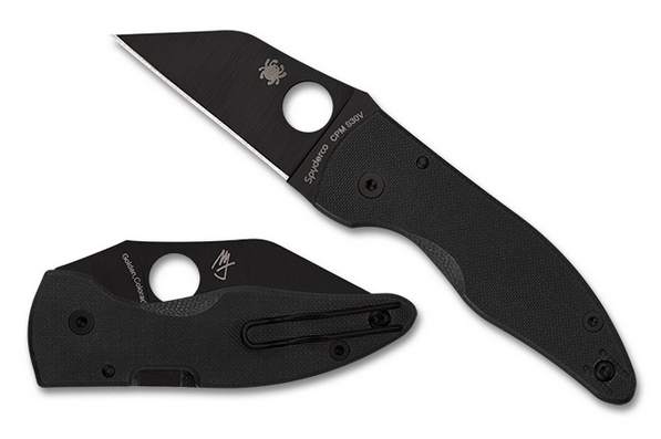 Microjumbo Folding Knife, CPM S30V Black, G10 Black, C264GPBK