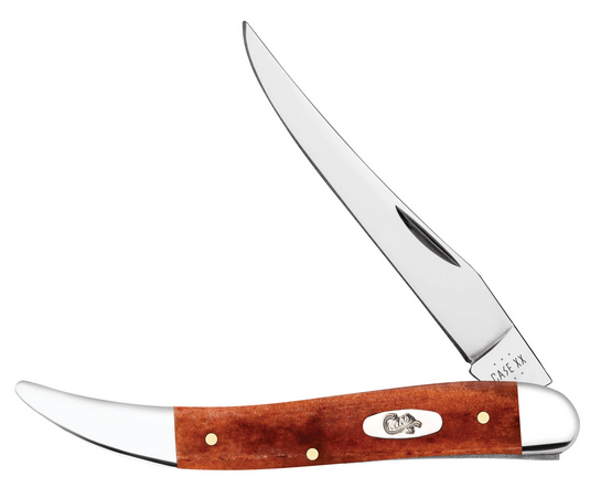Case Medium Texas Toothpick Slipjoint Folding Knife, Stainless, Chestnut Bone, 28910