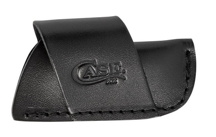 Case Side-Draw Belt Sheath, Leather Black, 52238
