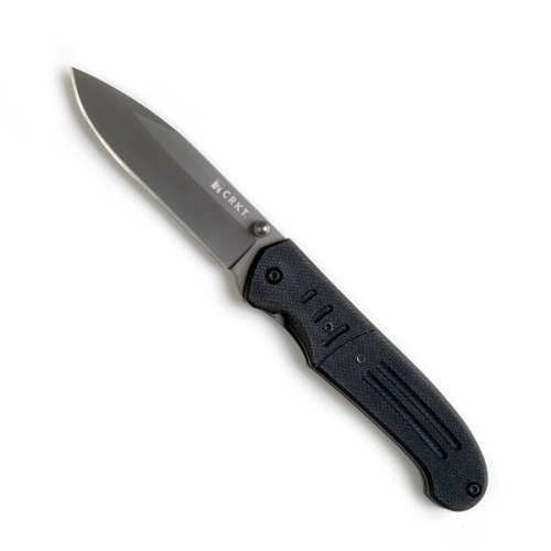 CRKT Ignitor T Folding Knife, Assisted Opening, G10 Black, CRKT6860