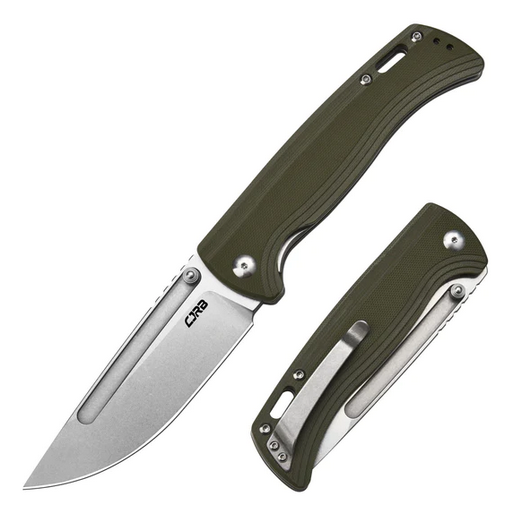 CJRB Resource Folding Knife, AR-RPM9 SW, G10 Green, J1932-GN