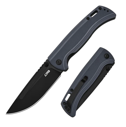 CJRB Resource Folding Knife, AR-RPM9 Black, G10 Grey, J1932-BGY
