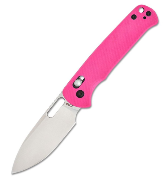 CJRB Hectare Cross-Bar Lock Folding Knife, AR-RPM9, G10 Pink, J1935-PNK