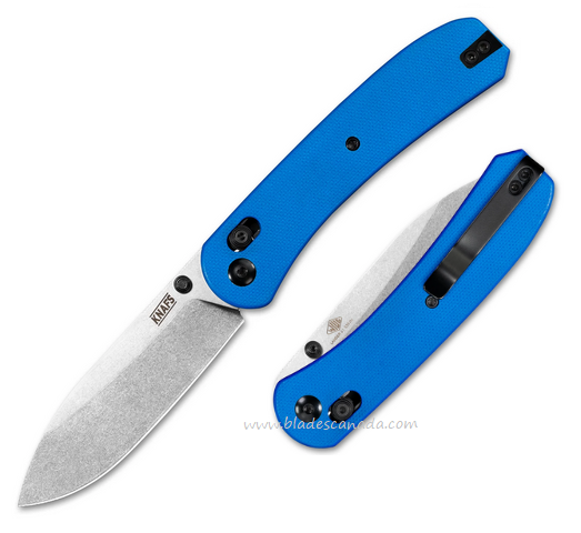 Knafs Lander 2 Folding Knife, S35VN, G10 Blue