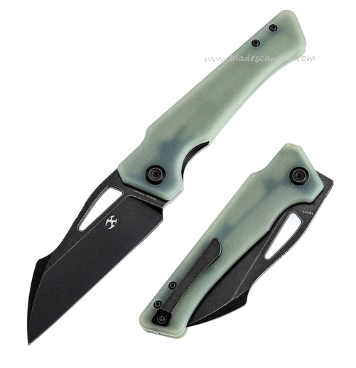 Kansept Egress Folding Knife, CPM S35VN Black SW, G10 Jade, 1033C2