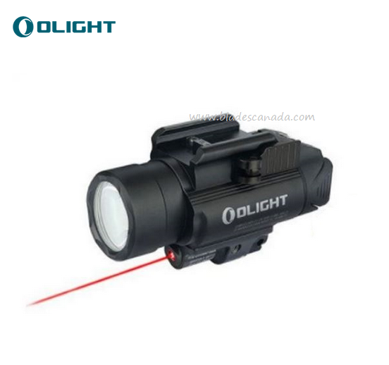 Olight BALDR RL Black Tactical Light w/ Red Laser - 1120 Lumens