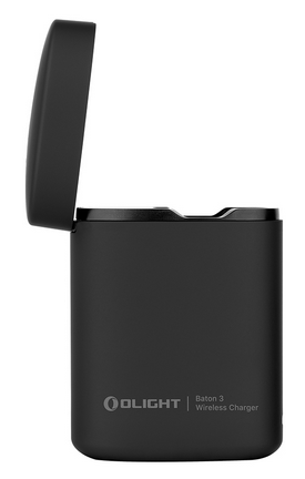 Olight Baton 3 Wireless Charging Case, Black