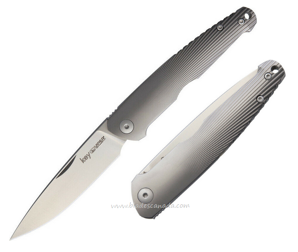 Viper Key Slipjoint Folding Knife, M390, Titanium, V5976D3TI