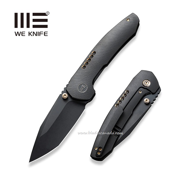 WE Knife Trogon Framelock Folding Knife, CPM 20CV, Titanium, 22002B-2