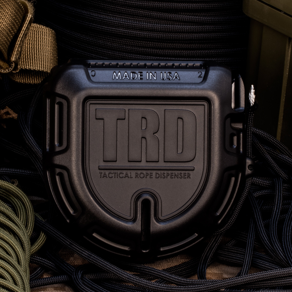 Atwood Rope TRD Tactical Rope Dispenser - Black