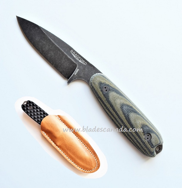 Bradford Guardian 3.5 Sabre Knife, M390 Nimbus, Camo 3D Micarta, 3.5S-109N-M390