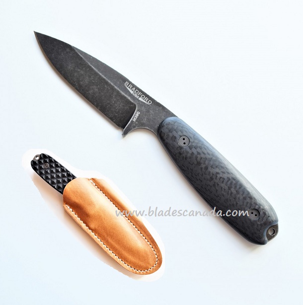 Bradford Guardian 3.5 Sabre Knife, M390 Nimbus, 3D Carbon Fiber, 3.5S-114N-M390
