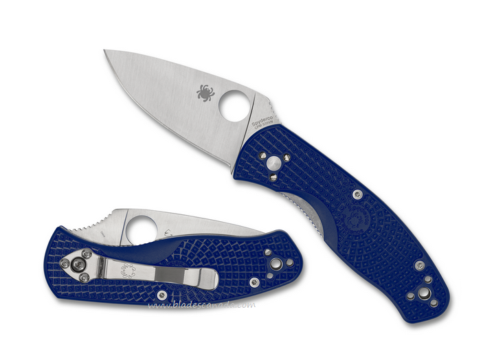 Spyderco Persistence Lightweight Folding Knife, CPM S35VN, FRN Blue, C136PBL
