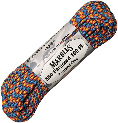 550 Paracord, 100Ft. - Fire & Ice, RG1190H
