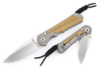 Chris Reeve Large Inkosi Framelock Folding Knife, CPM MagnaCut, Natural Micarta