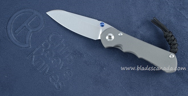 Chris Reeve Small Inkosi Insingo Framelock Folding Knife, S45VN, Titanium