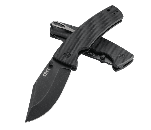 CRKT Gulf Folding Knife, G10 Black, CRKT2795