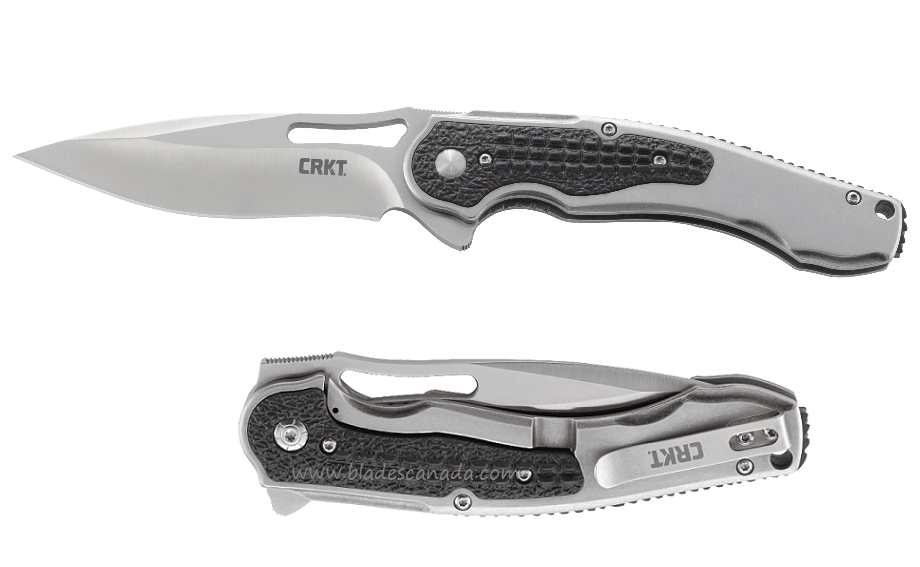 CRKT Carnufex Framelock Flipper Knife, GFN Black, CRKT5480