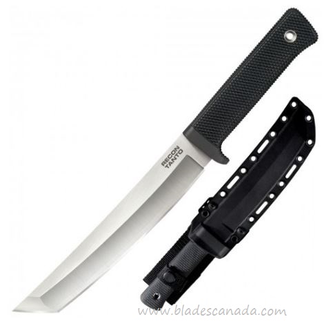 Cold Steel Recon Tanto Fixed Blade Knife, VG10 San Mai, Secure-Ex Sheath, 35AM