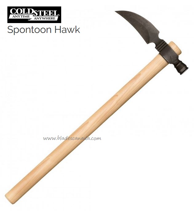 Cold Steel Spontoon Hawk Axe, 1055 Carbon, 90AWA