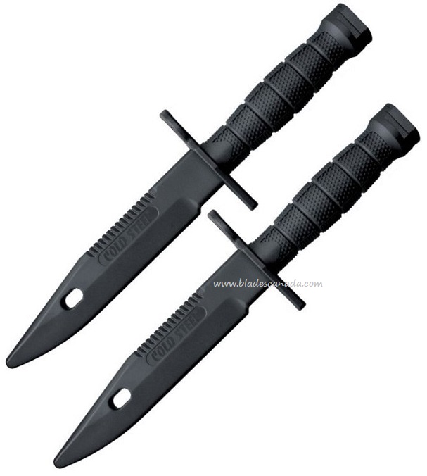 Cold Steel M9 Bayonet Training Knife, Rubber, (Sold in Pairs) 92RBNTx2