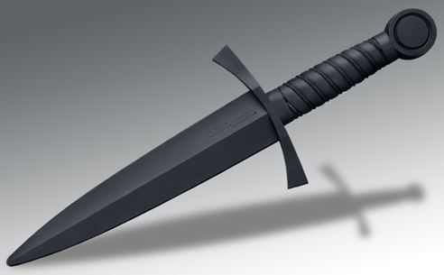 Cold Steel Medieval Training Dagger Knife, Rubber, 92RDAG