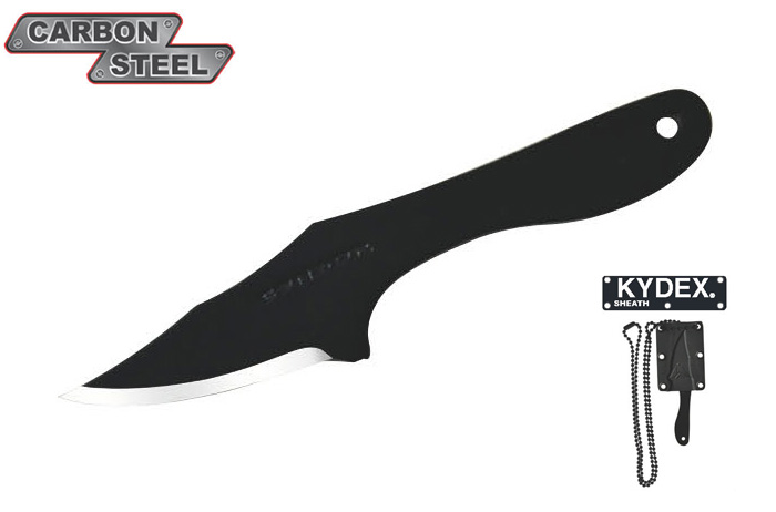 Condor Falco Fixed Blade Knife, 1075 Carbon, Kydex Sheath, CTK305HC