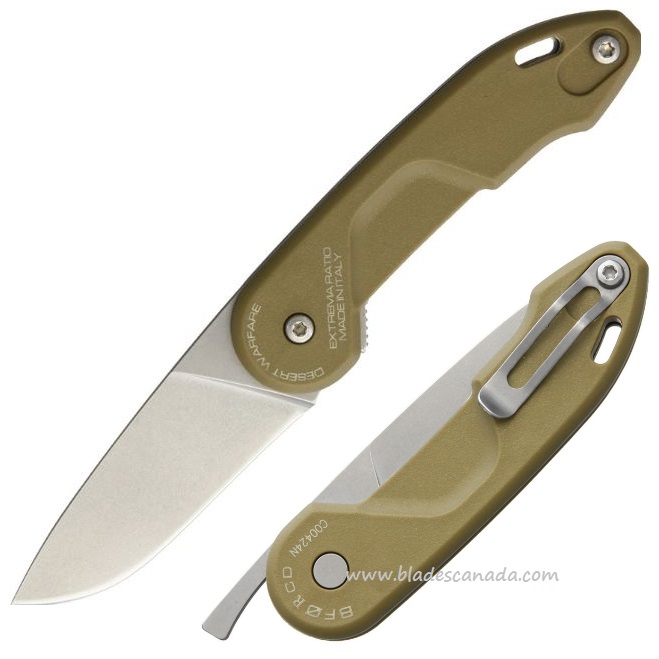 Extrema Ratio BF0 R CD Folding Knife, Bohler N690, HCS Handle
