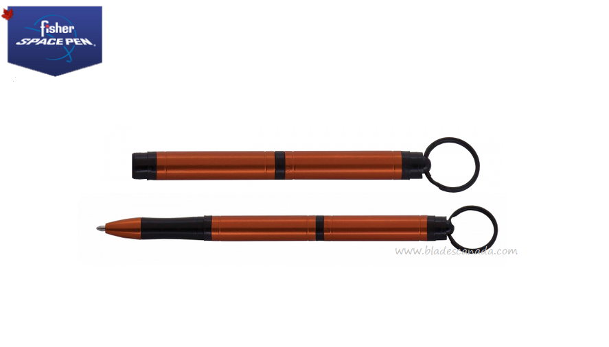 Fisher Space Pen Backpacker Pen, Orange with Key Chain, FPBP/0