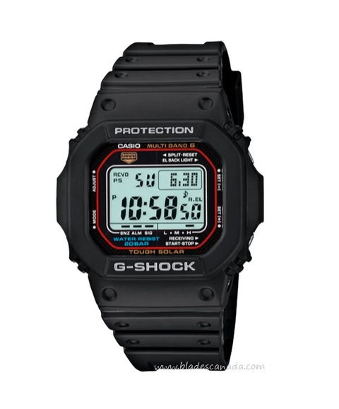 G-Shock GWM5610-1 Watch, Black Resin Band