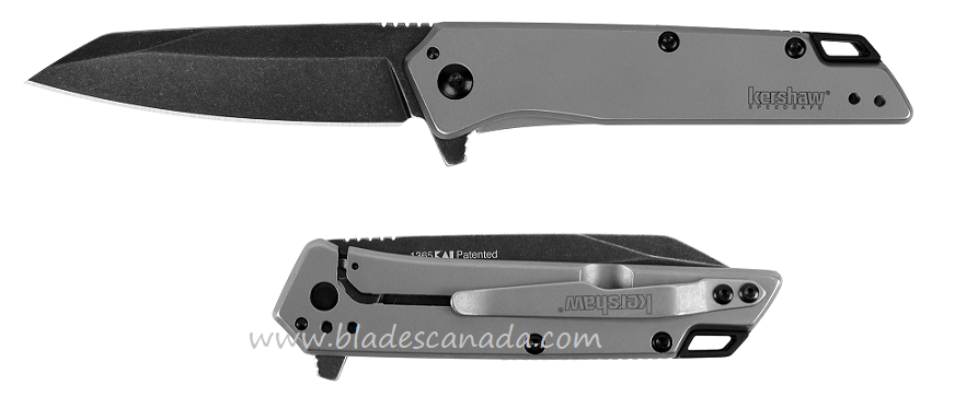 Kershaw Misdirect Flipper Framelock Knife, Stainless Handle, K1365