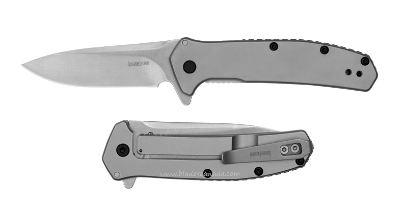 Kershaw Outcome Flipper Framelock Knife, Assisted Opening, Steel Blade, K2044