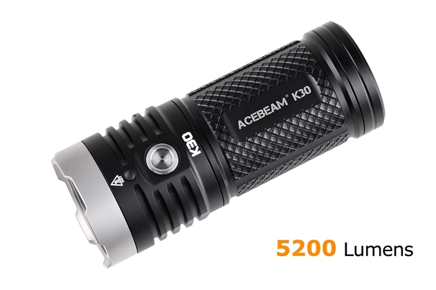 Acebeam K30 Flashlight 5000K Tint - 5200 Lumens