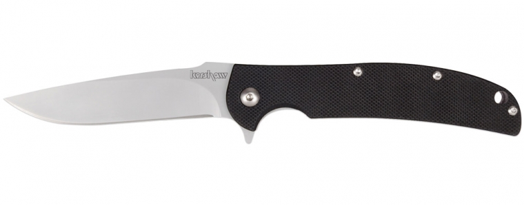 Kershaw Chill Flipper Folding Knife, G10 Black, K3410
