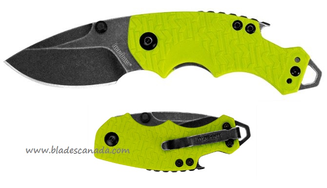 Kershaw Shuffle Folding Knife, GFN Lime, K8700LIMEBW