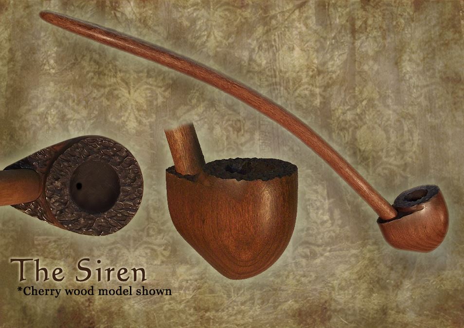 MacQueen Pipes 'The Siren' - Cherry Wood