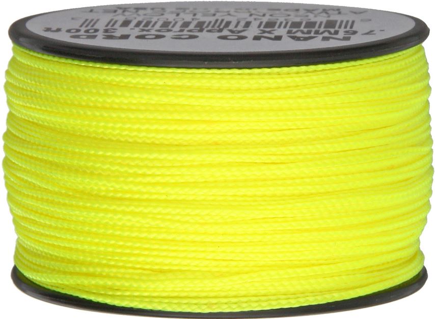 Nano Cord, 300 Ft. Spool - Neon Yellow